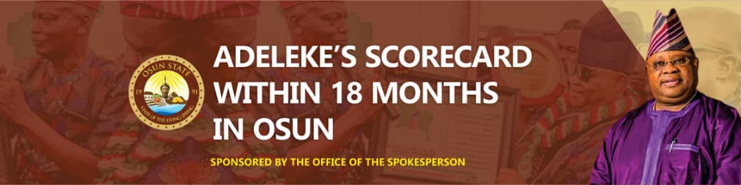 Adeleke’s scorecard within18 months in Osun