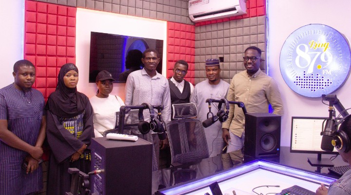 OsunReporters Crew Visits King 87.9FM, underscores collaboration in ...